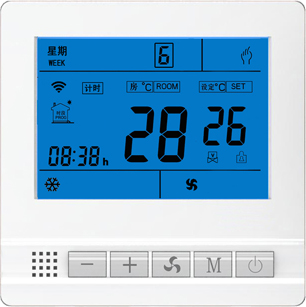 德力信AC301系列中央空调液晶温控器